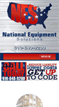 Mobile Screenshot of nationalequipmentsolutions.com
